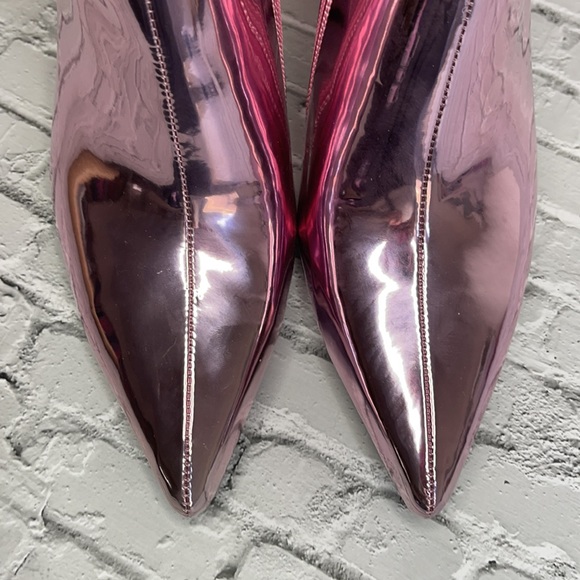 PUBLIC DESIRE | Empire Pointed Toe Ankle Boots - Picture 11 of 13